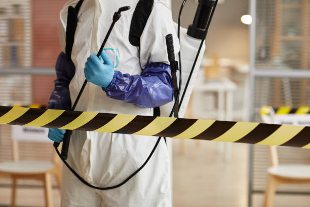 Professional Infectious Disease Decontamination technician working in Healdsburg, CA
